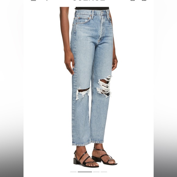 Agolde 90’s Pinch Waist High Rise Jeans - Picture 3 of 3